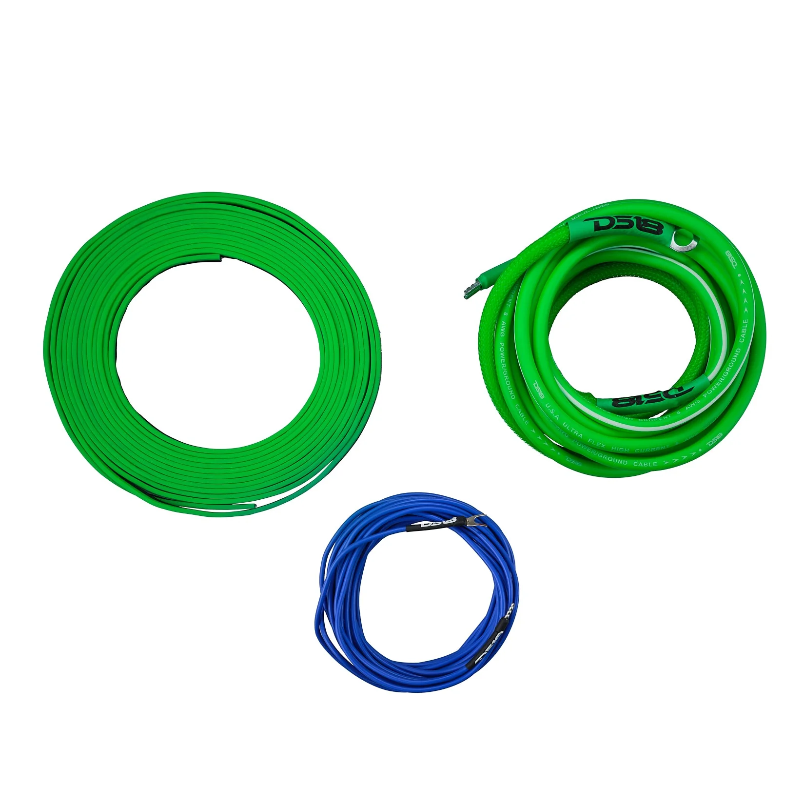 8-GA Amplifier Installation Wiring Kit - Green - Image 3