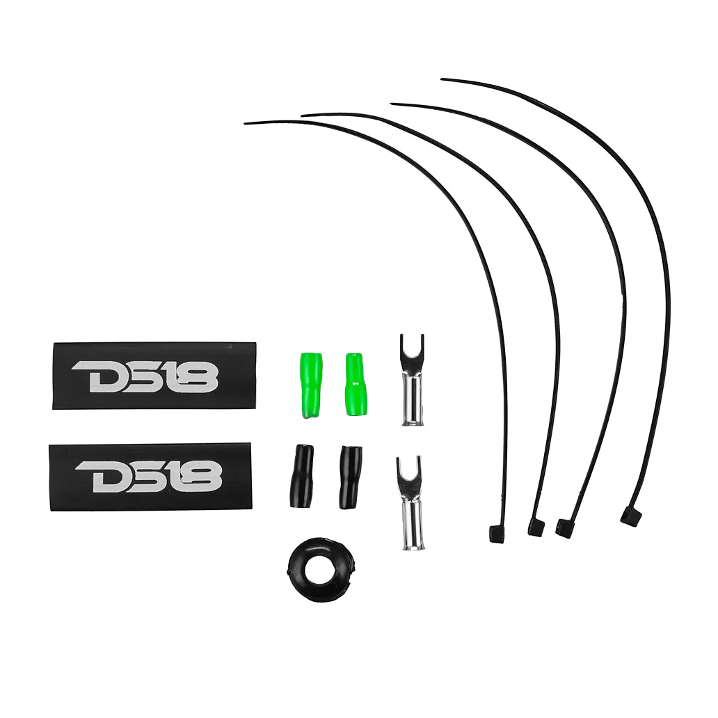 8-GA Amplifier Installation Wiring Kit - Green - Image 4