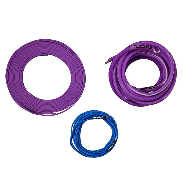 8-GA Amplifier Installation Wiring Kit - Purple - Image 3