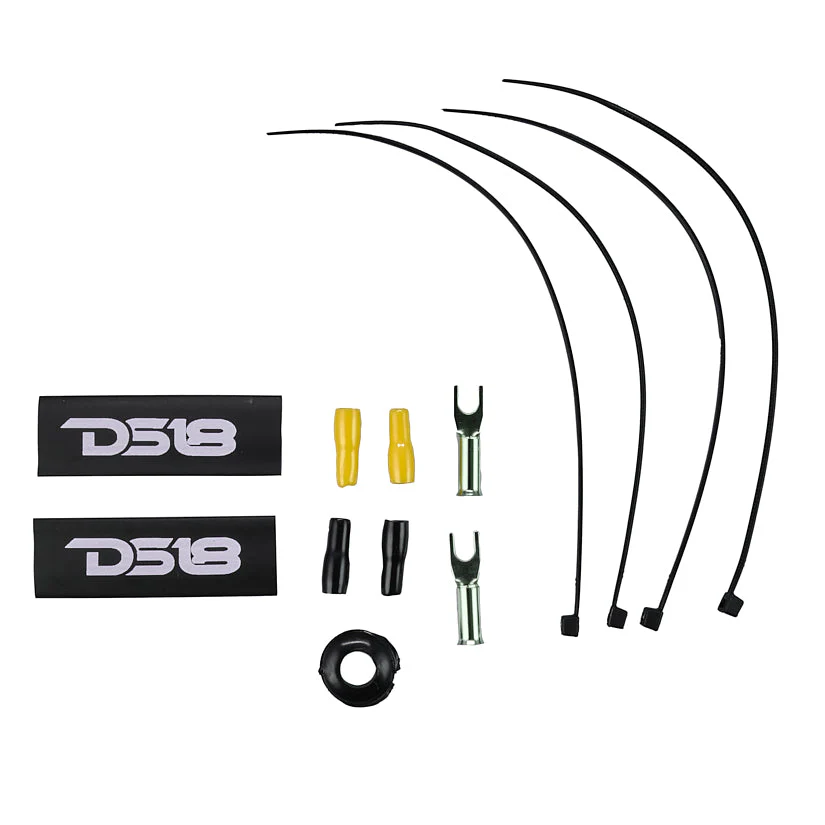 8-GA Amplifier Installation Wiring Kit - Yellow - Image 4