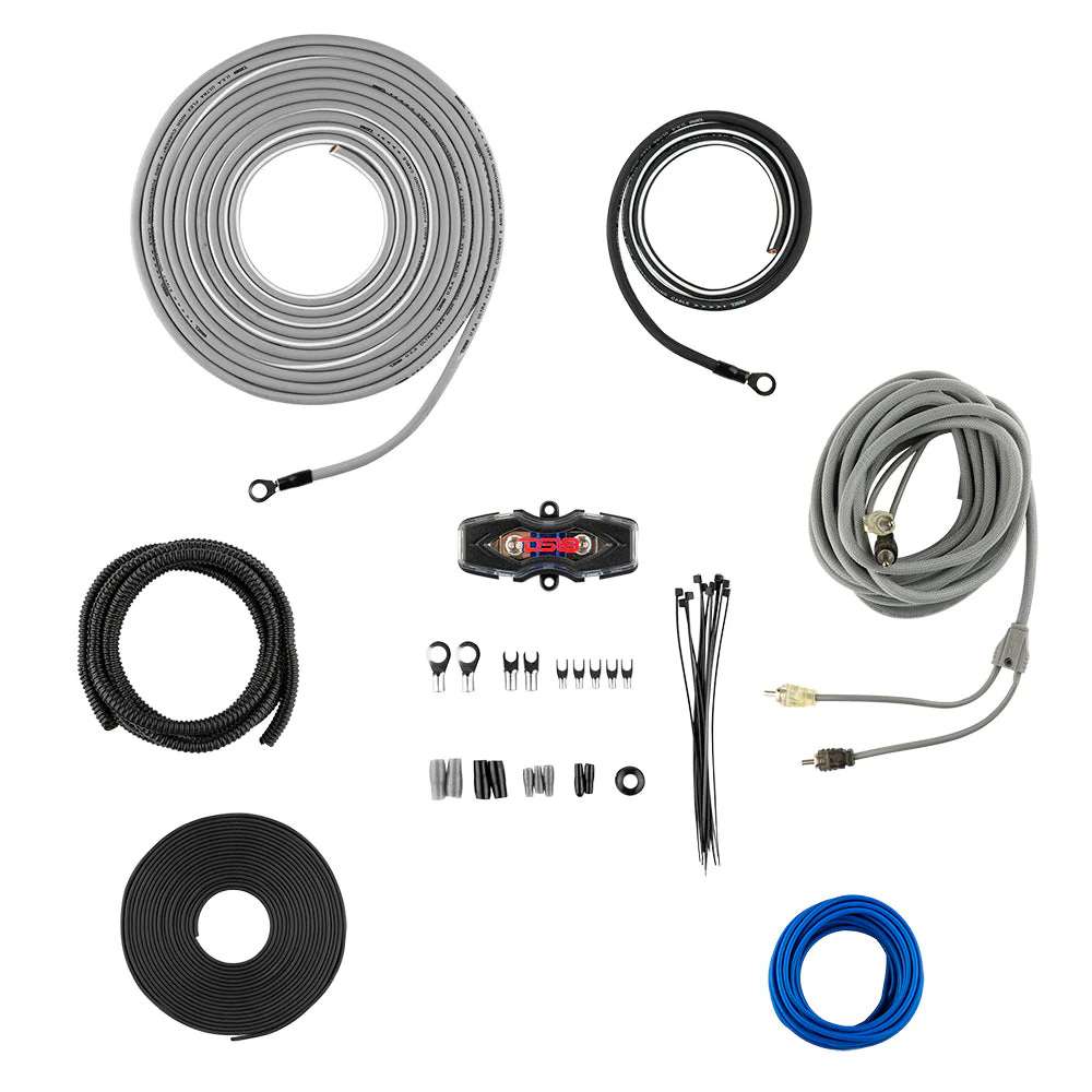 8-GA CCA Amplifier Installation Kit - SILVER - Image 2