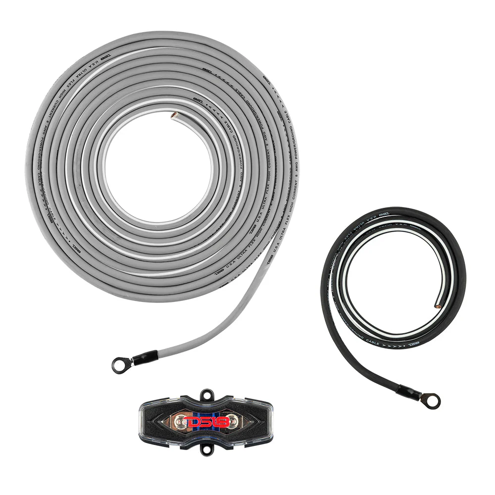 8-GA CCA Amplifier Installation Kit - SILVER - Image 3