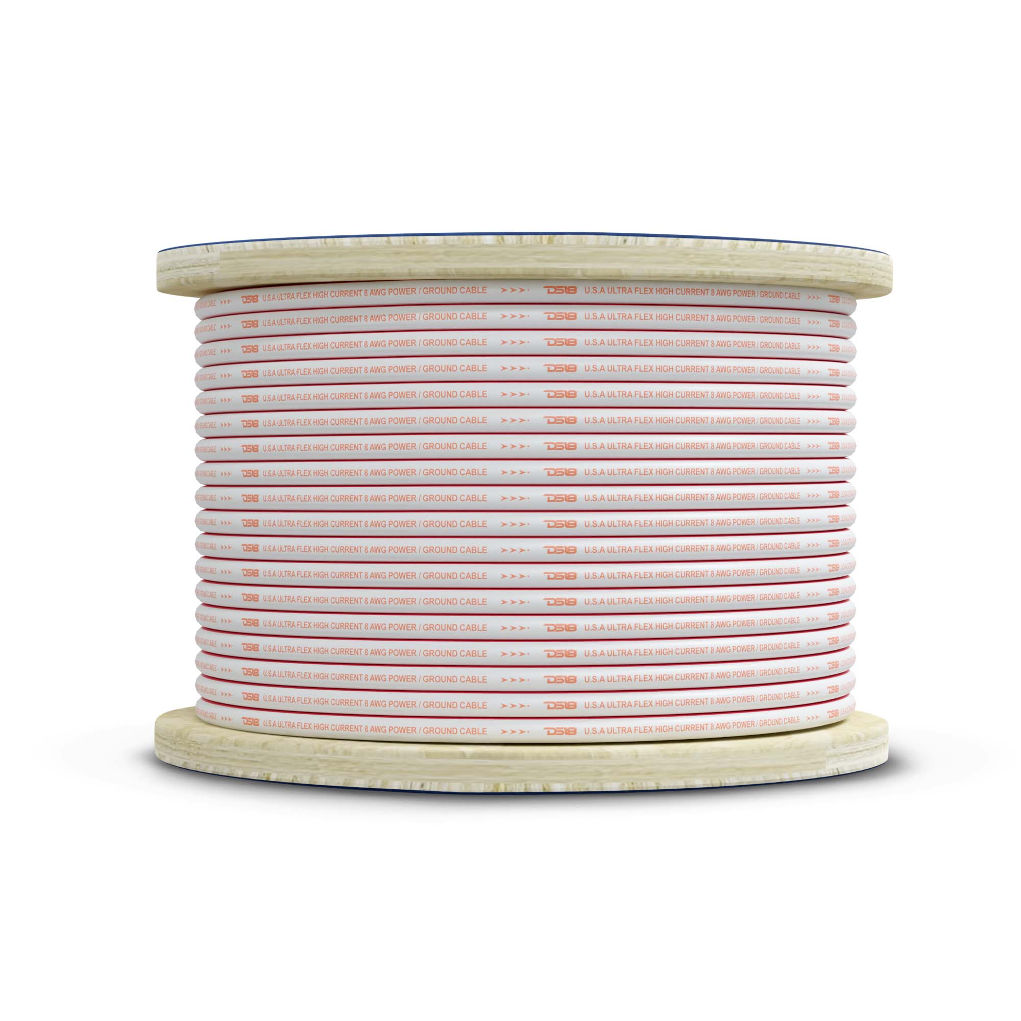 8-GA Marine Grade Tinned 100% Copper OFC Power Wire -100 Feet - Image 2