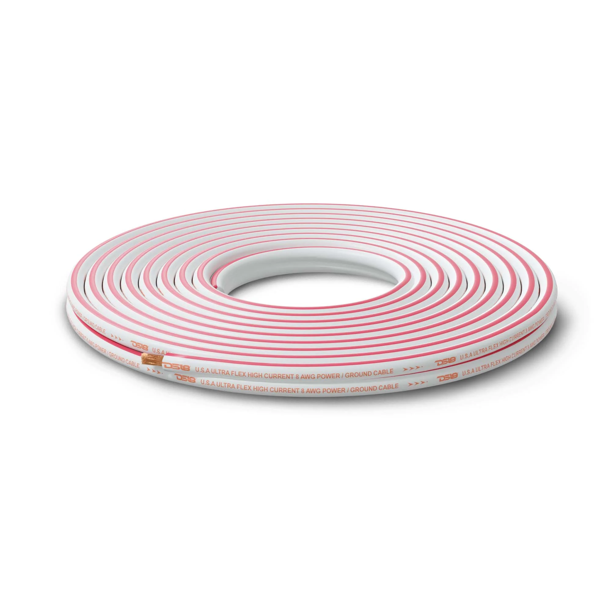 8-GA Marine Grade Tinned 100% Copper OFC Power Wire -100 Feet - Image 4