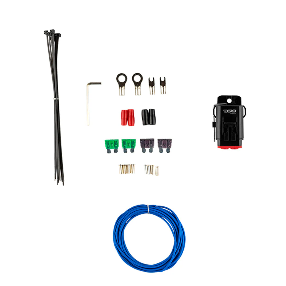 8-GA Marine Tinned OFC Amplifier Installation Kit - WHITE - Image 3