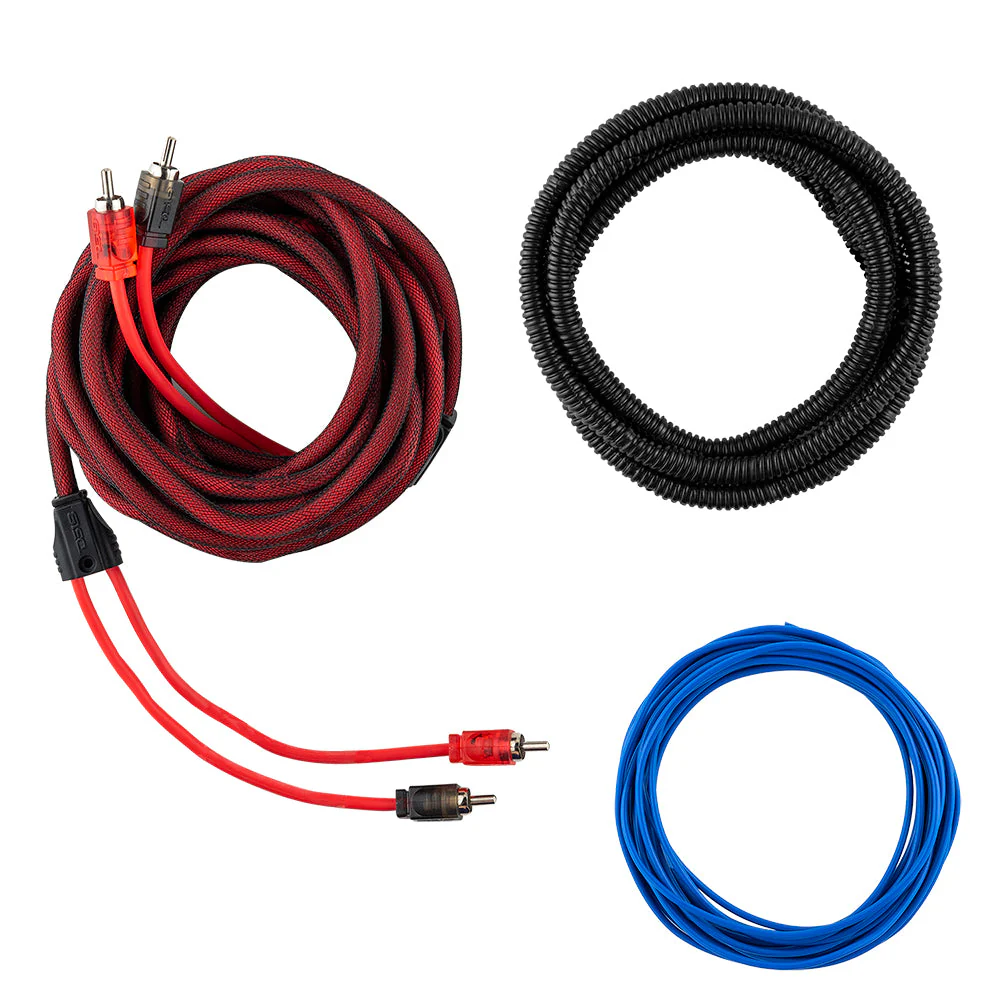 8-GA OFC 100% Copper Amplifier Installation Kit - RED - Image 4