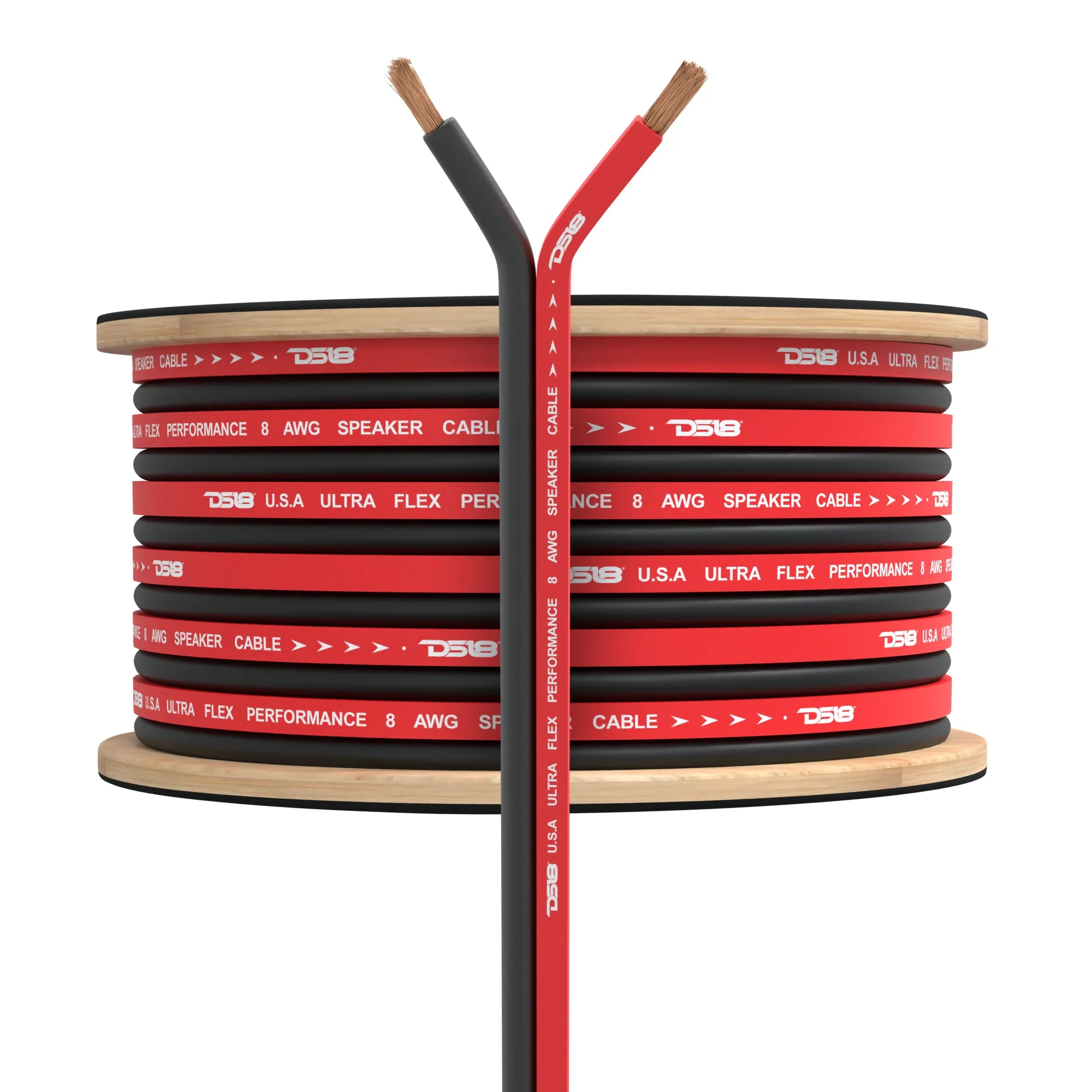 8-GA OFC 100% Copper Speaker Wire 100 Feet - Image 2