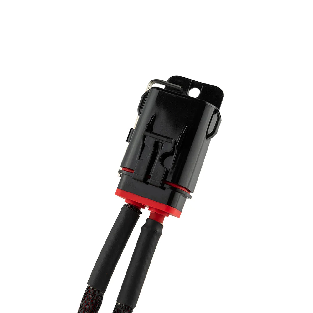 8-GA Ryder OFC Amplifier Installation Kit for Harley Davidson - RED - Image 5