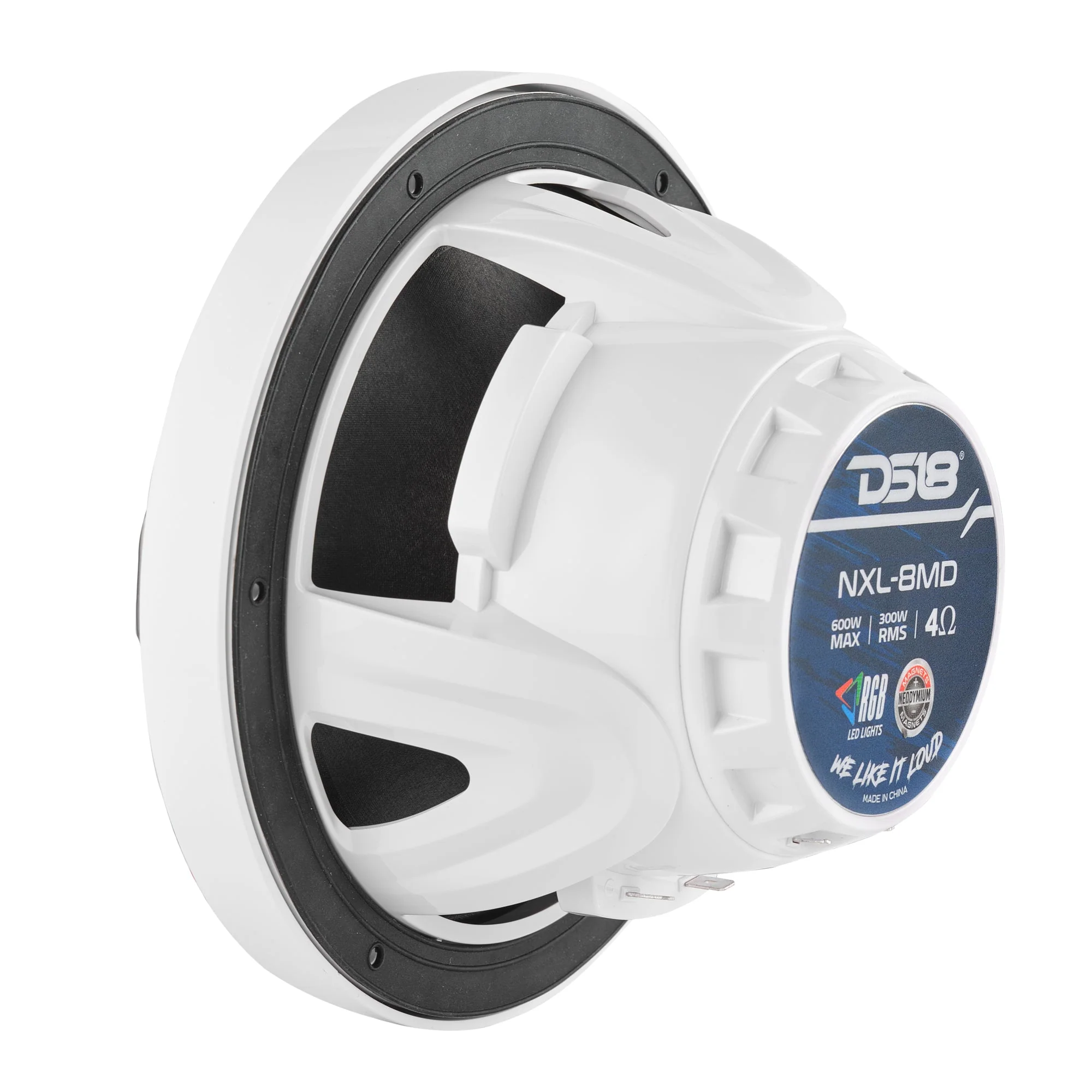 8” Marine 2-Way Hybrid Speaker with RGB LED, Compression Driver and Neodymium Magnet | 350W RMS 4-Ohm - Image 6