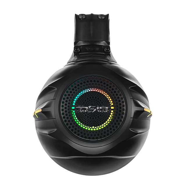 8” Marine Short Tower Speaker With Neodymium Magnet, Kevlar Cone, Compression Driver And Digital LED Lights | 200W RMS 4-Ohm - Image 6