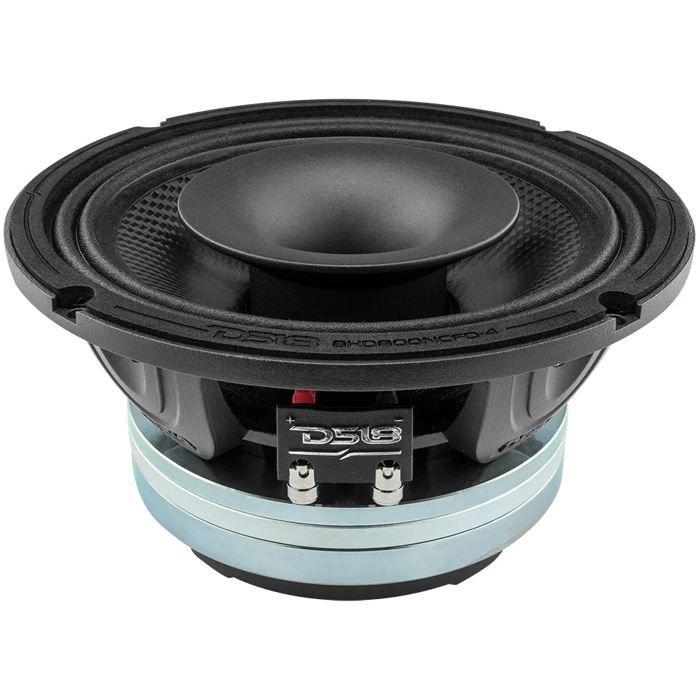 8" Neodymium Coaxial Hybrid Mid-Bass Water resistant Carbon Fiber Cone Loudspeaker with Built-in Driver  400 Watts Rms 4-Ohm - Image 5