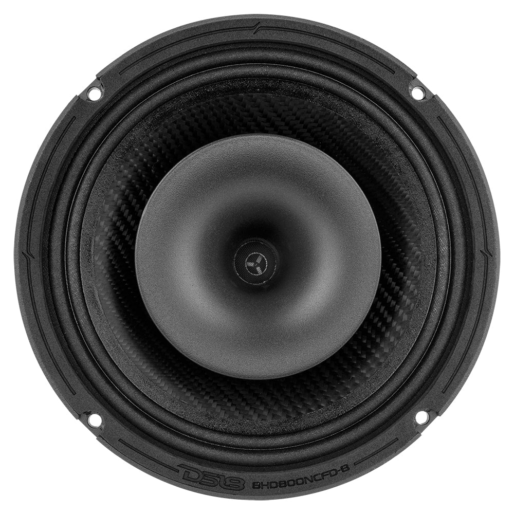 8" Neodymium Coaxial Hybrid Mid-Bass Water resistant Carbon Fiber Cone Loudspeaker with Built-in Driver  400 Watts Rms 8-Ohm - Image 3