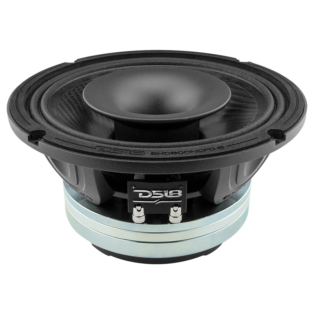 8" Neodymium Coaxial Hybrid Mid-Bass Water resistant Carbon Fiber Cone Loudspeaker with Built-in Driver  400 Watts Rms 8-Ohm - Image 5