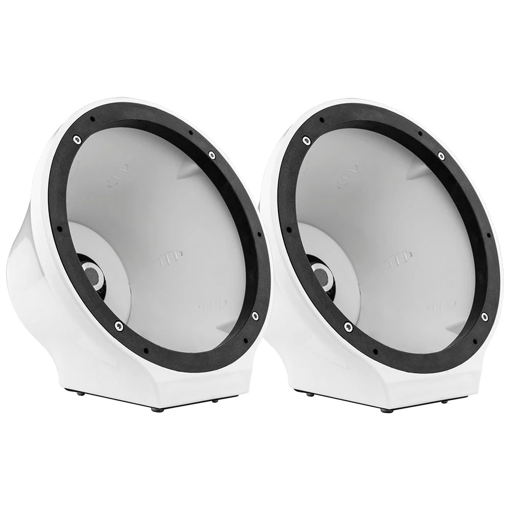 8” Universal Flat Mount Kick Panel Speaker Pod – Jet Skis, Jeeps, Motorcycles – RGB LED Lights - Image 4