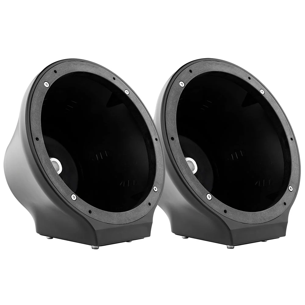 8” Universal Flat Mount Kick Panel Speaker Pod – Jet Skis, Jeeps, Motorcycles – RGB LED Lights - Image 9