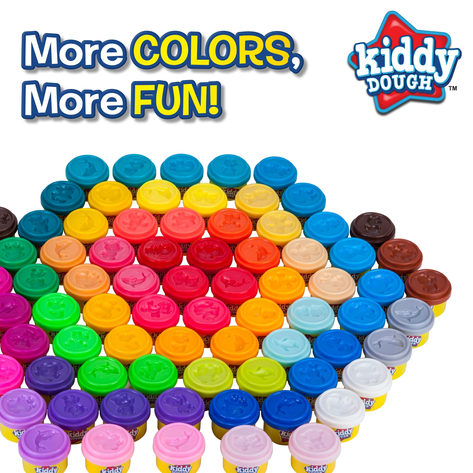80 Pack Of Party Favors Play Dough - Bulk Party Pack - Image 4