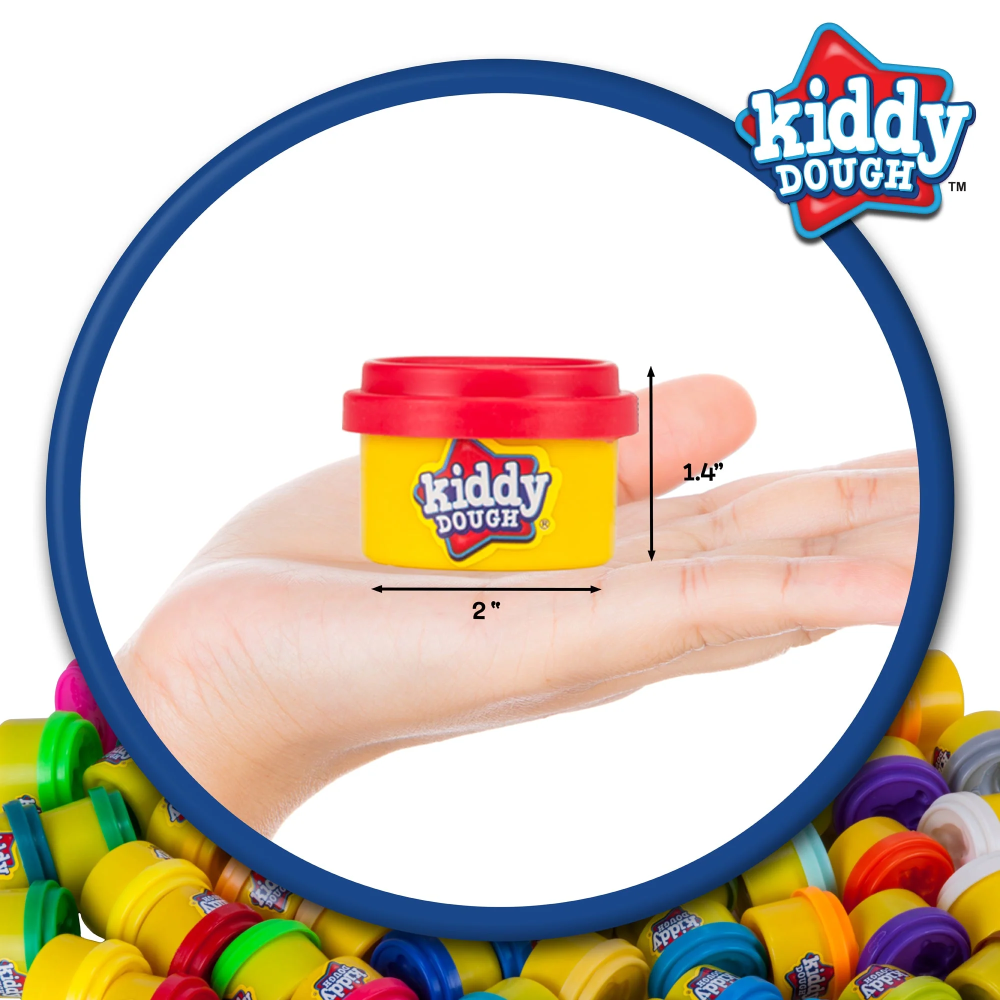 80 Pack Of Party Favors Play Dough - Bulk Party Pack - Image 5
