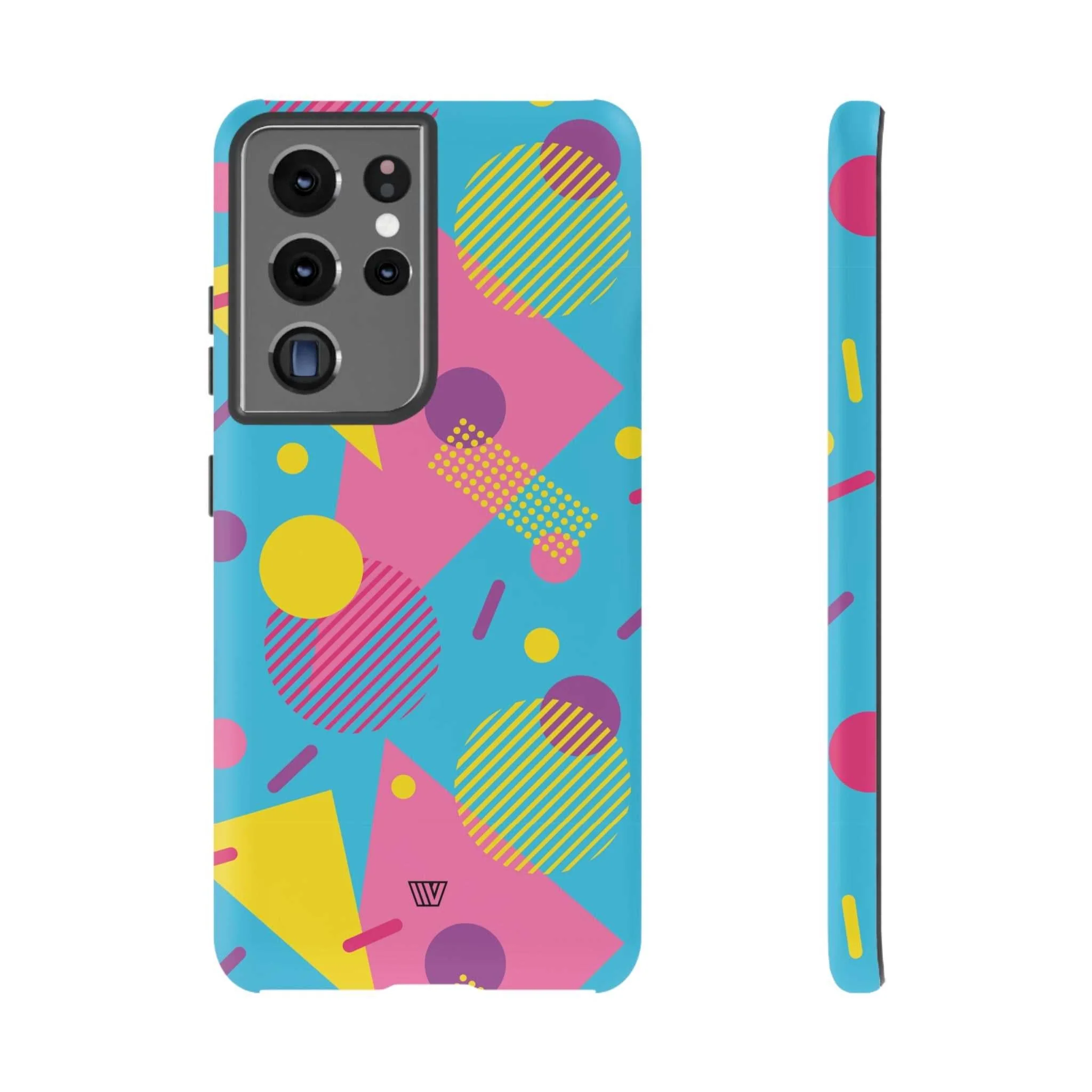 80s / 90s RETRO PATTERN LIGHT BLUE | Tough Phone Case - Image 39