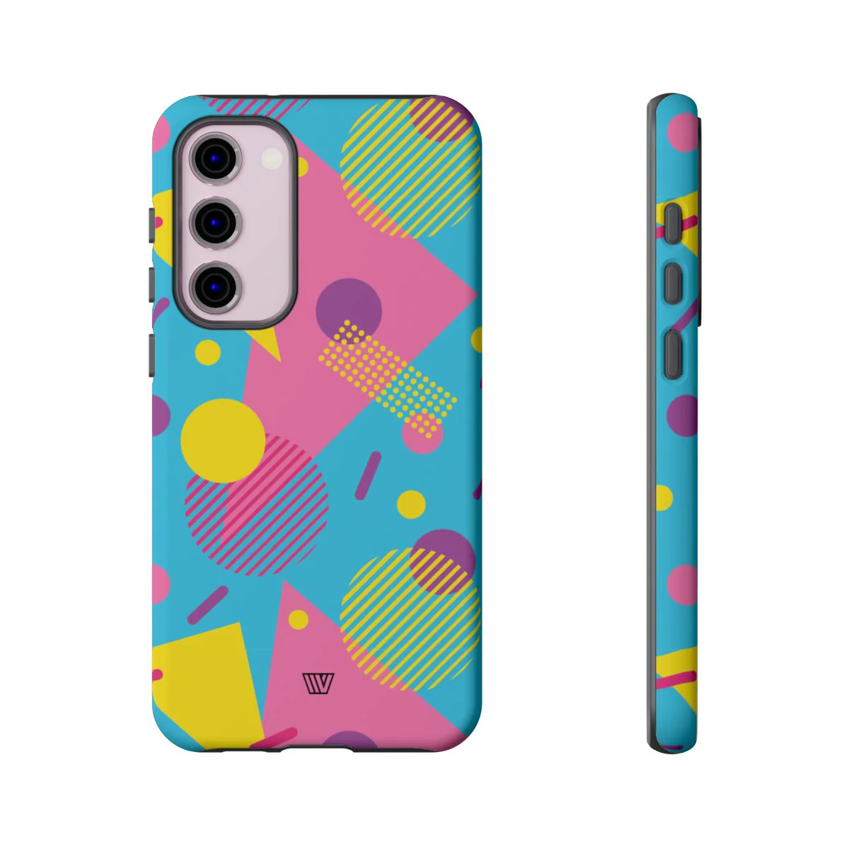 80s / 90s RETRO PATTERN LIGHT BLUE | Tough Phone Case - Image 56