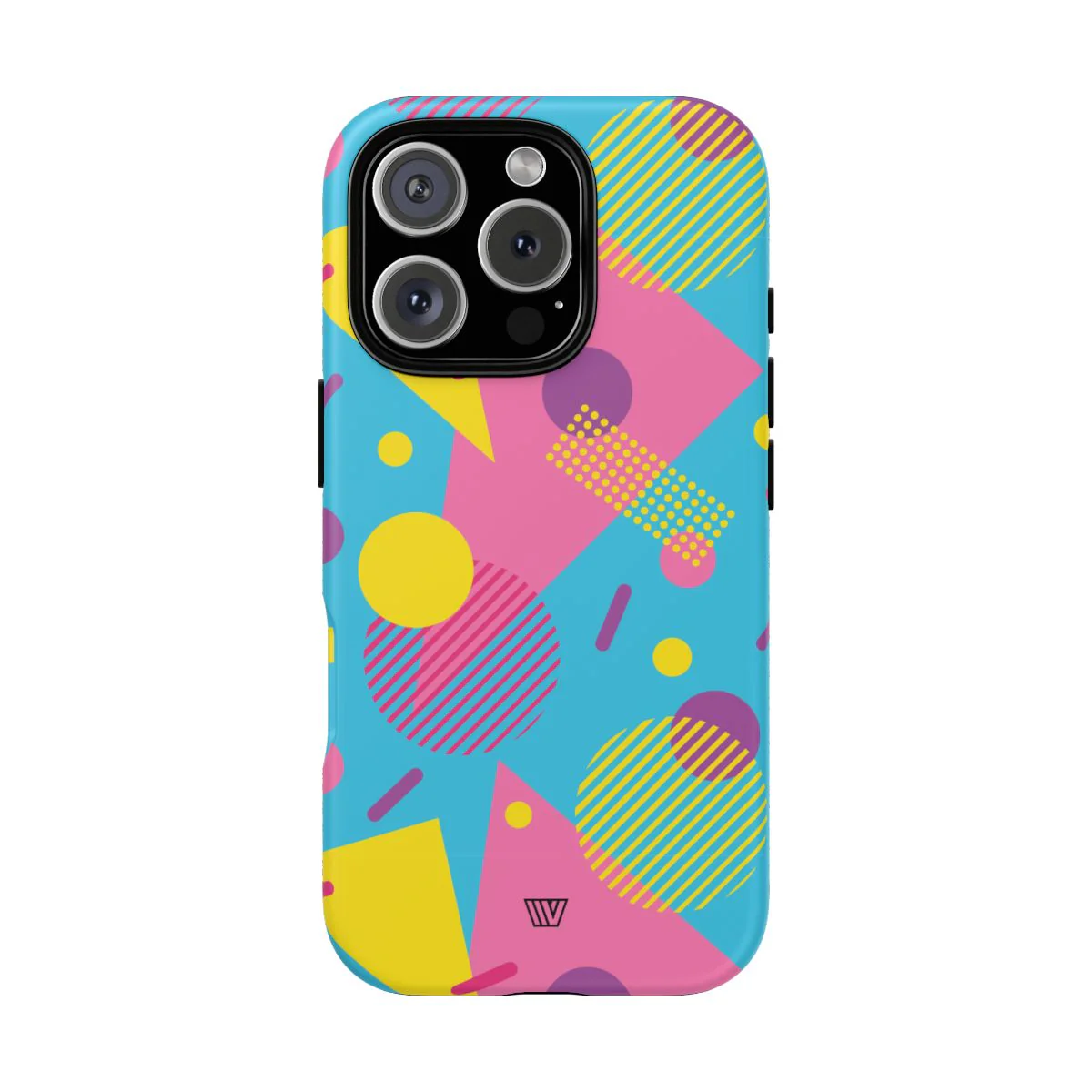 80s / 90s RETRO PATTERN LIGHT BLUE | Tough Phone Case - Image 59