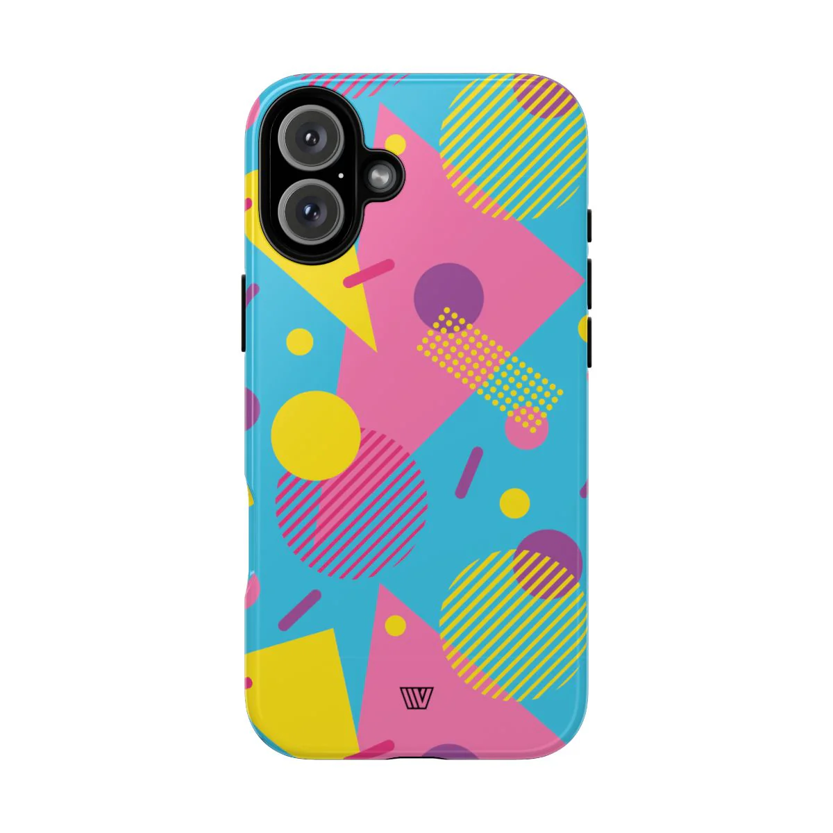 80s / 90s RETRO PATTERN LIGHT BLUE | Tough Phone Case - Image 63