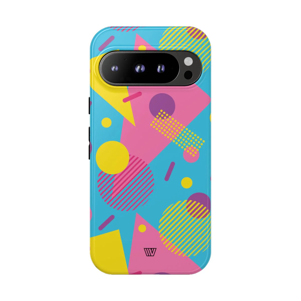 80s / 90s RETRO PATTERN LIGHT BLUE | Tough Phone Case - Image 75