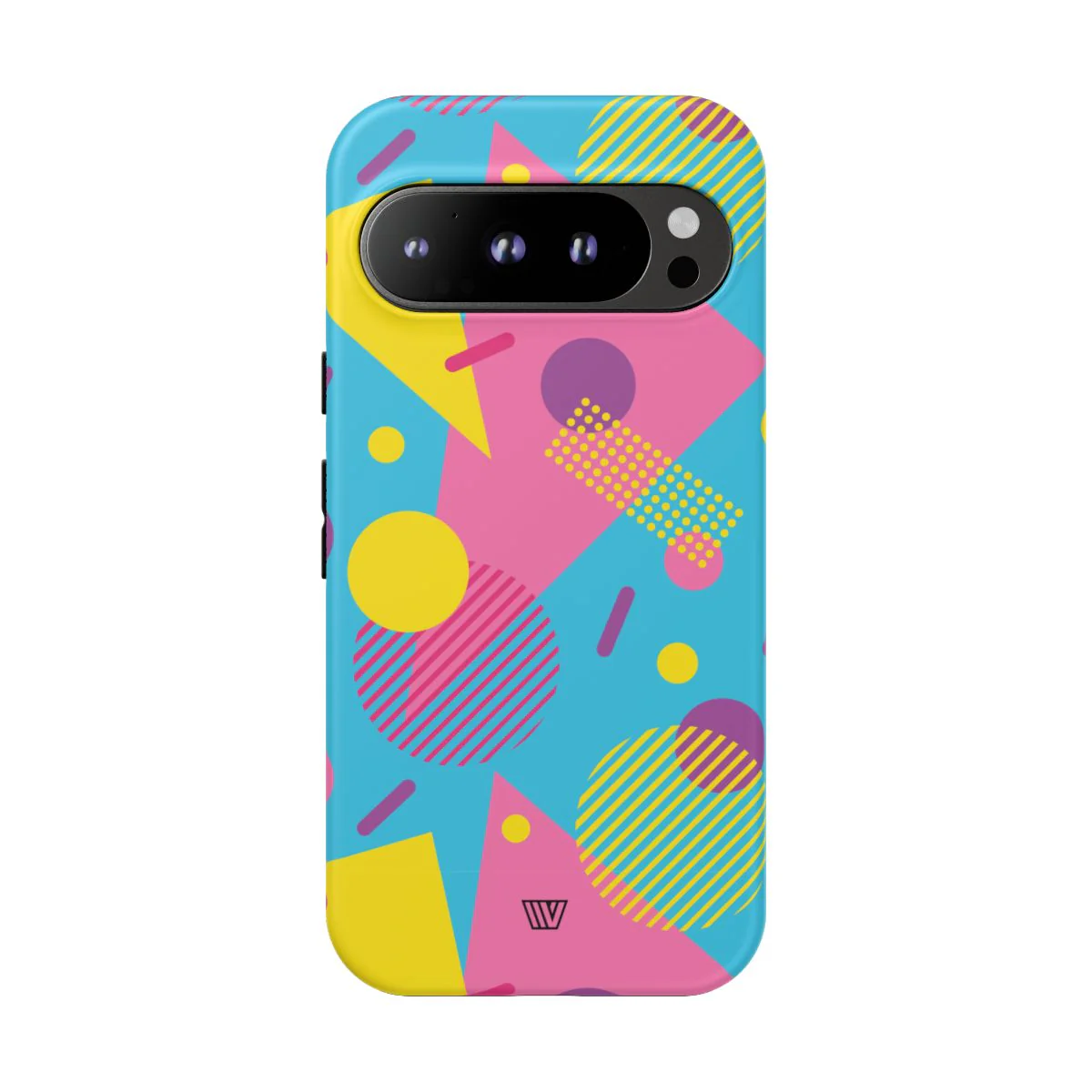 80s / 90s RETRO PATTERN LIGHT BLUE | Tough Phone Case - Image 76