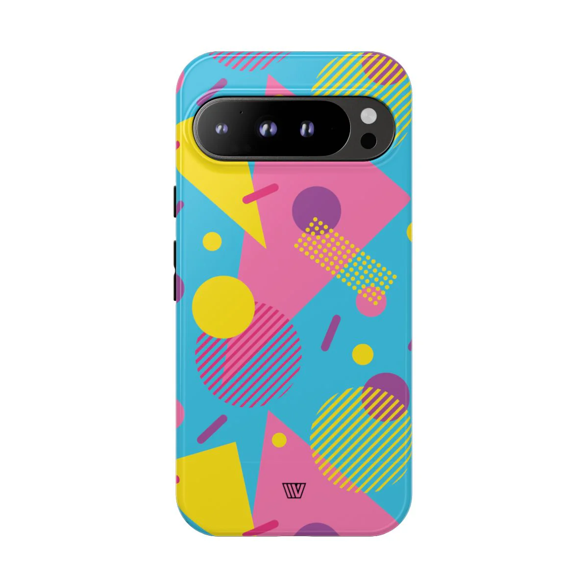 80s / 90s RETRO PATTERN LIGHT BLUE | Tough Phone Case - Image 77