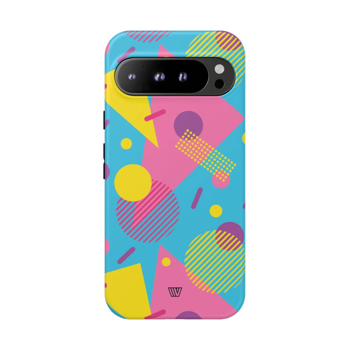 80s / 90s RETRO PATTERN LIGHT BLUE | Tough Phone Case - Image 78