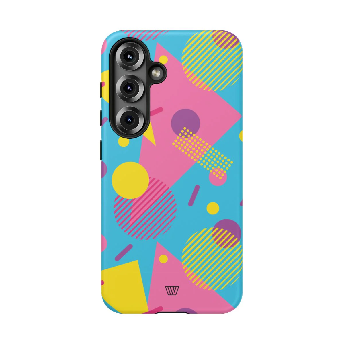 80s / 90s RETRO PATTERN LIGHT BLUE | Tough Phone Case - Image 84