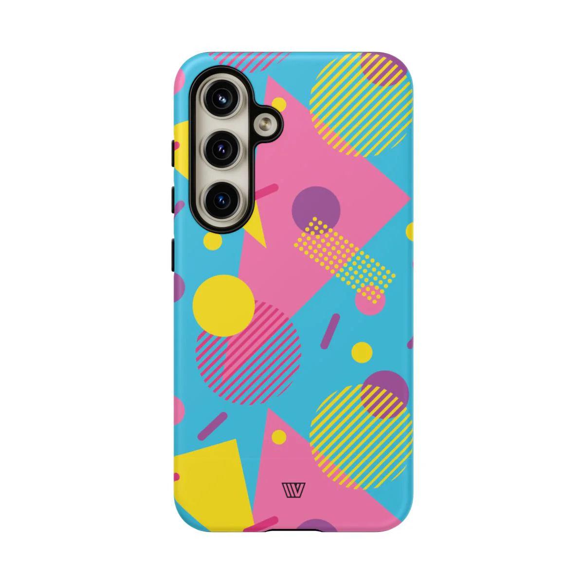 80s / 90s RETRO PATTERN LIGHT BLUE | Tough Phone Case - Image 89