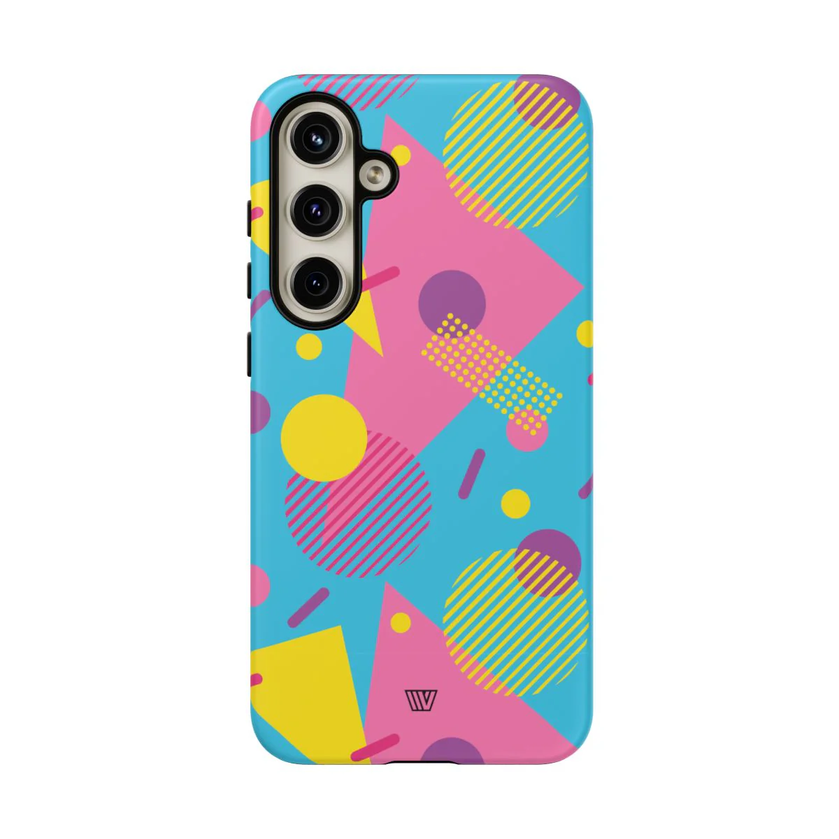 80s / 90s RETRO PATTERN LIGHT BLUE | Tough Phone Case - Image 91