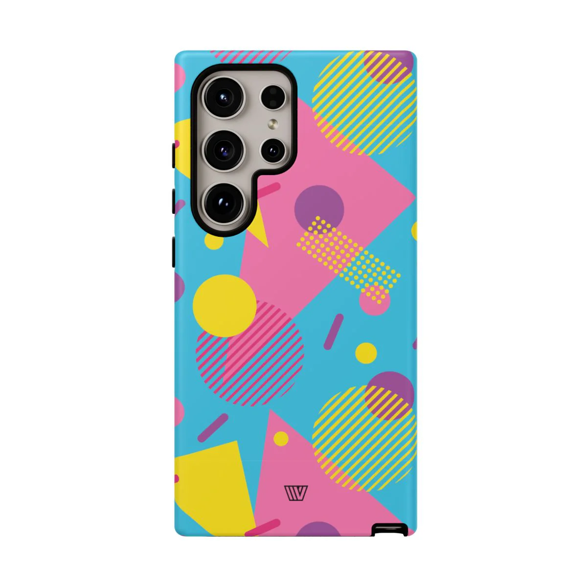 80s / 90s RETRO PATTERN LIGHT BLUE | Tough Phone Case - Image 93