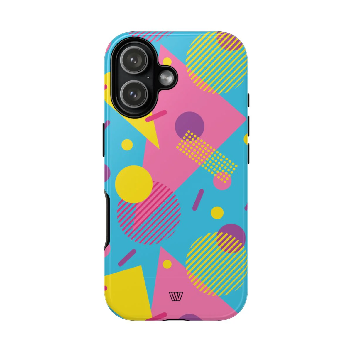 80s / 90s RETRO PATTERN LIGHT BLUE | Tough Phone Case - Image 94