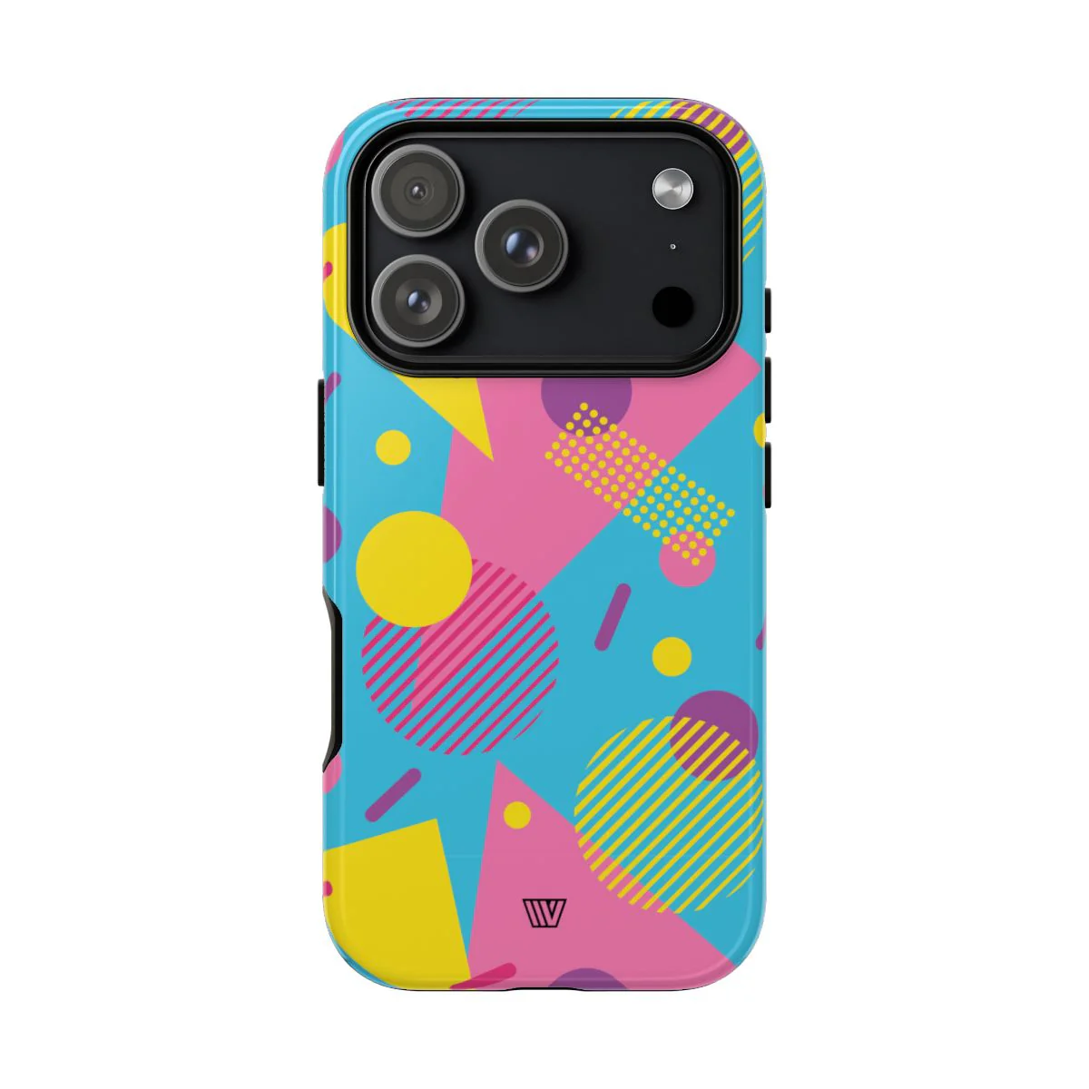 80s / 90s RETRO PATTERN LIGHT BLUE | Tough Phone Case - Image 98
