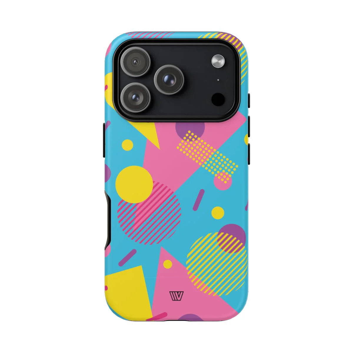 80s / 90s RETRO PATTERN LIGHT BLUE | Tough Phone Case - Image 99