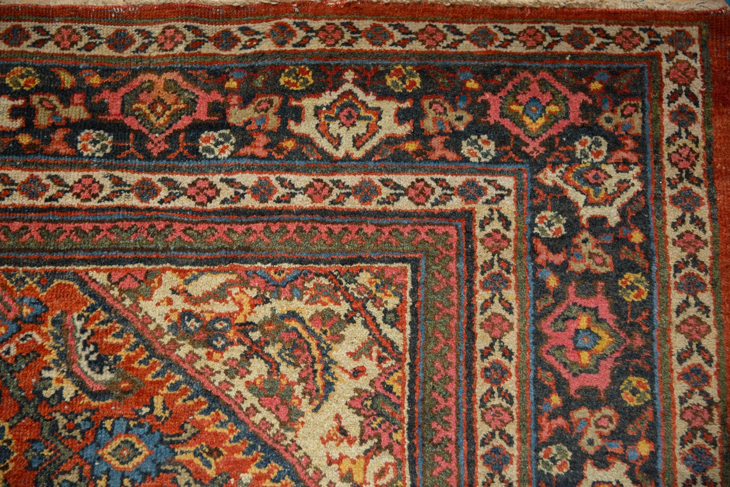 8x10.5 Vintage Mahal Carpet - Image 3