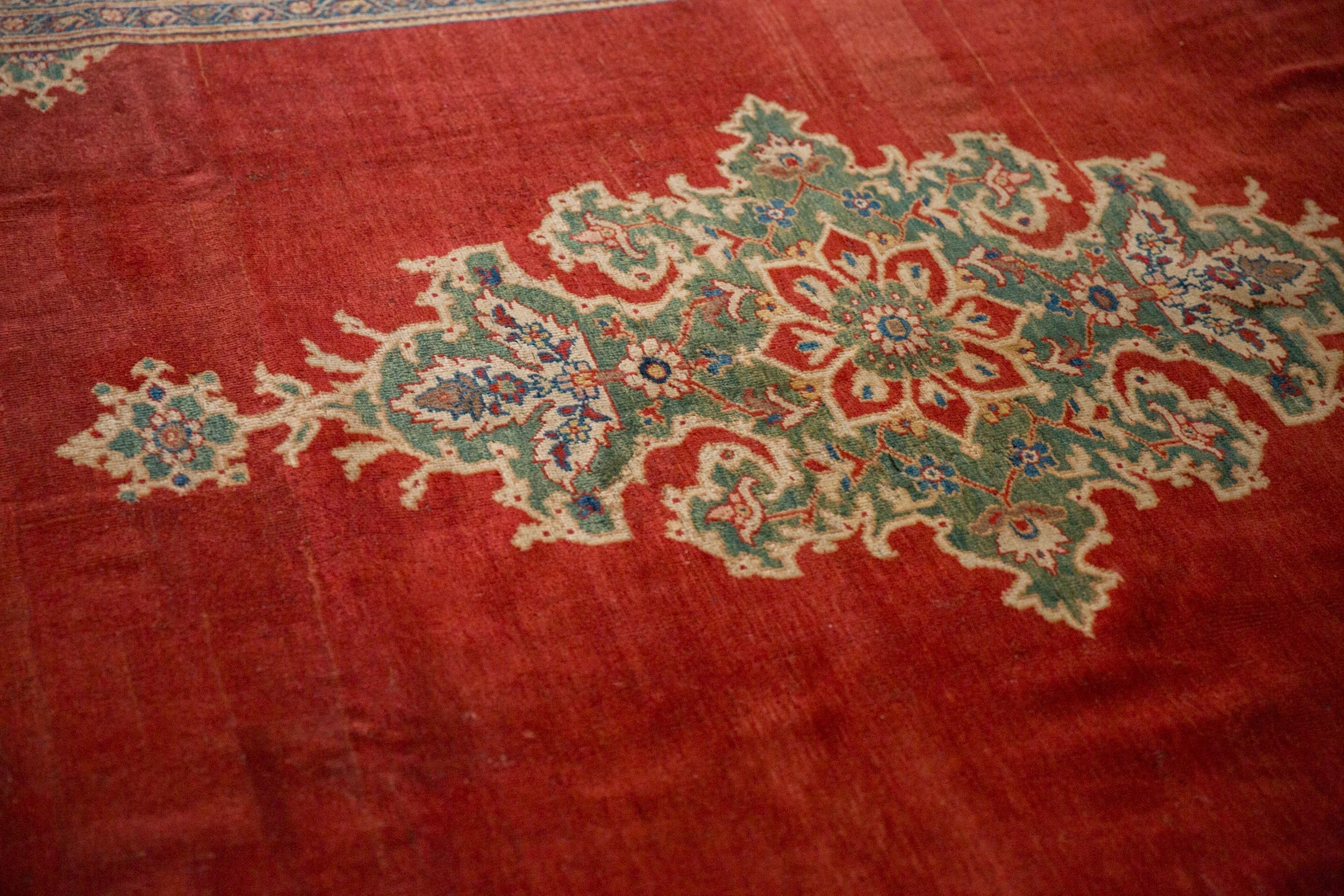 8x11 Vintage Mahal Carpet - Image 7