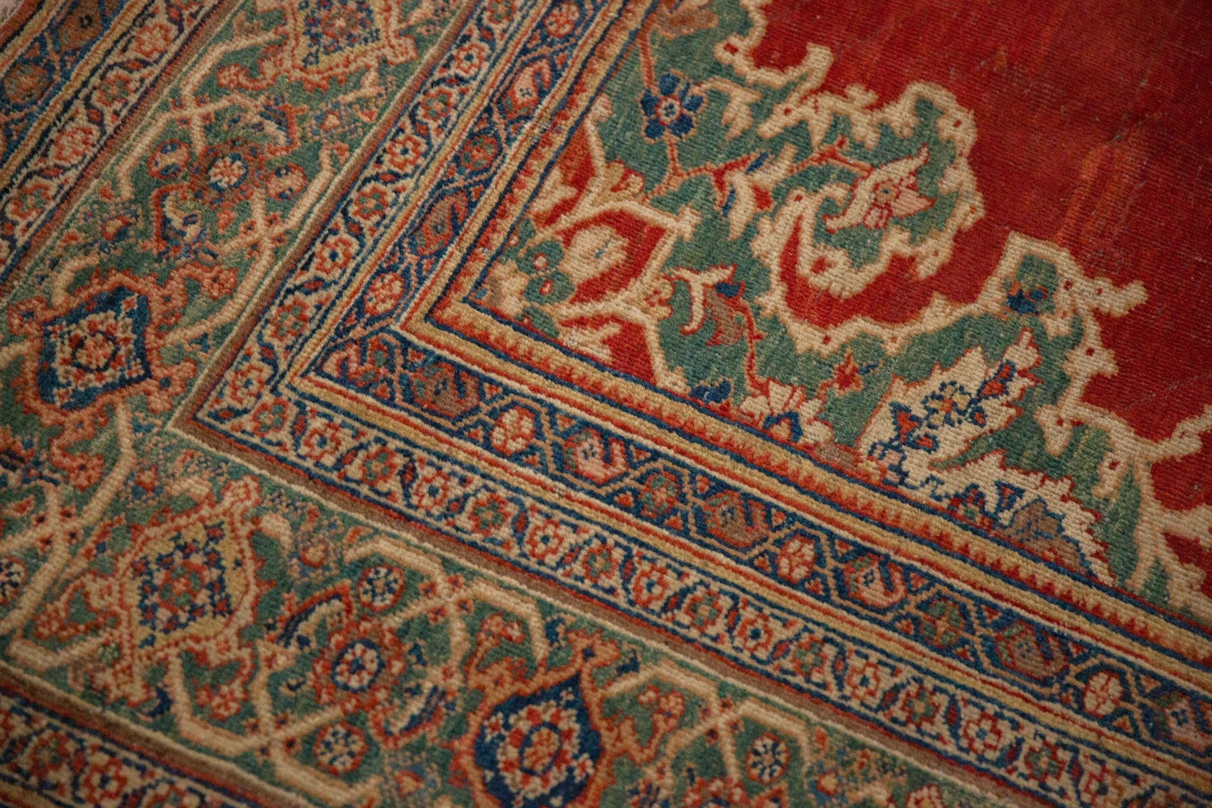 8x11 Vintage Mahal Carpet - Image 8