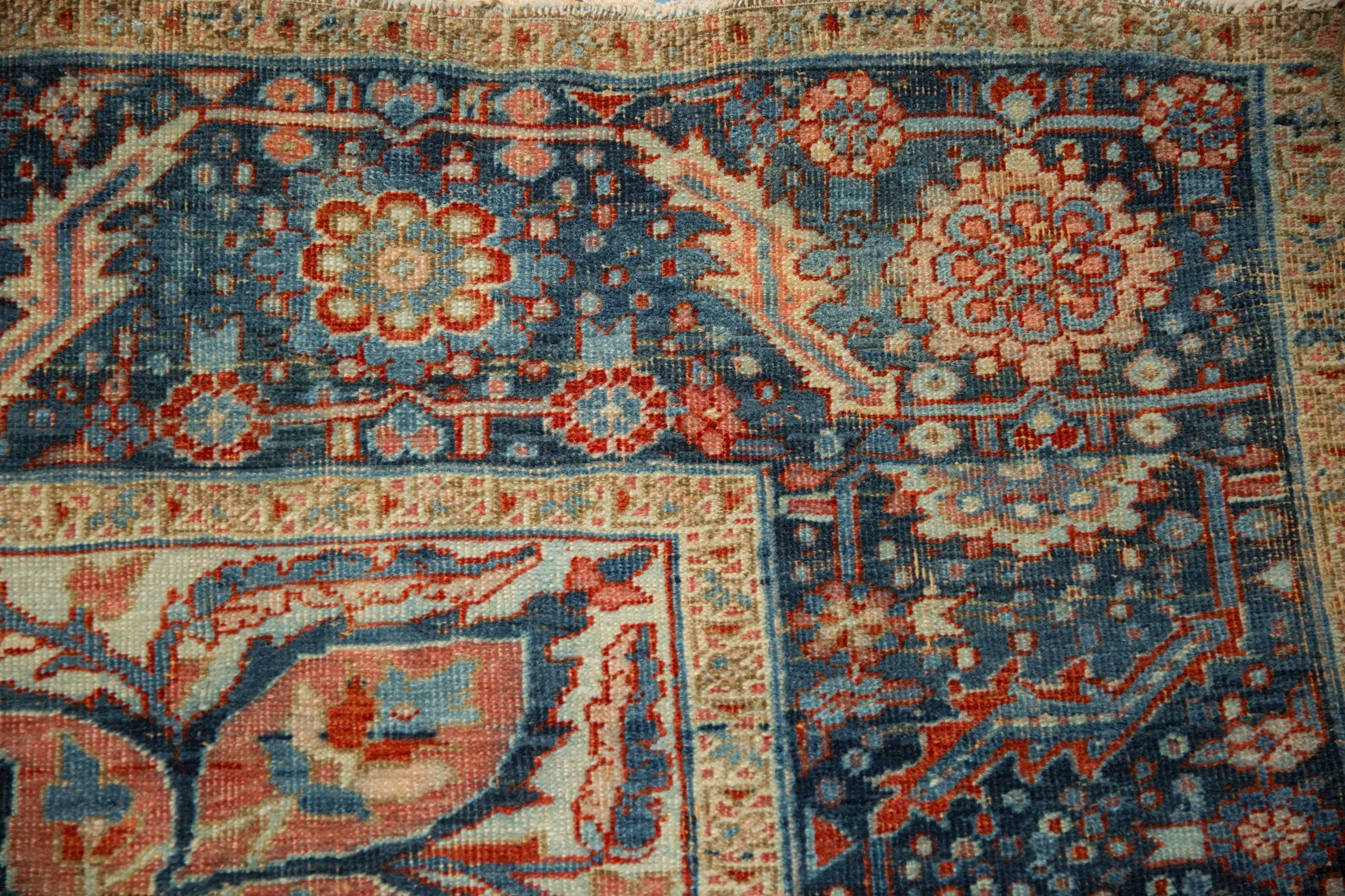 9x12 Vintage Distressed Ahar Carpet - Image 3