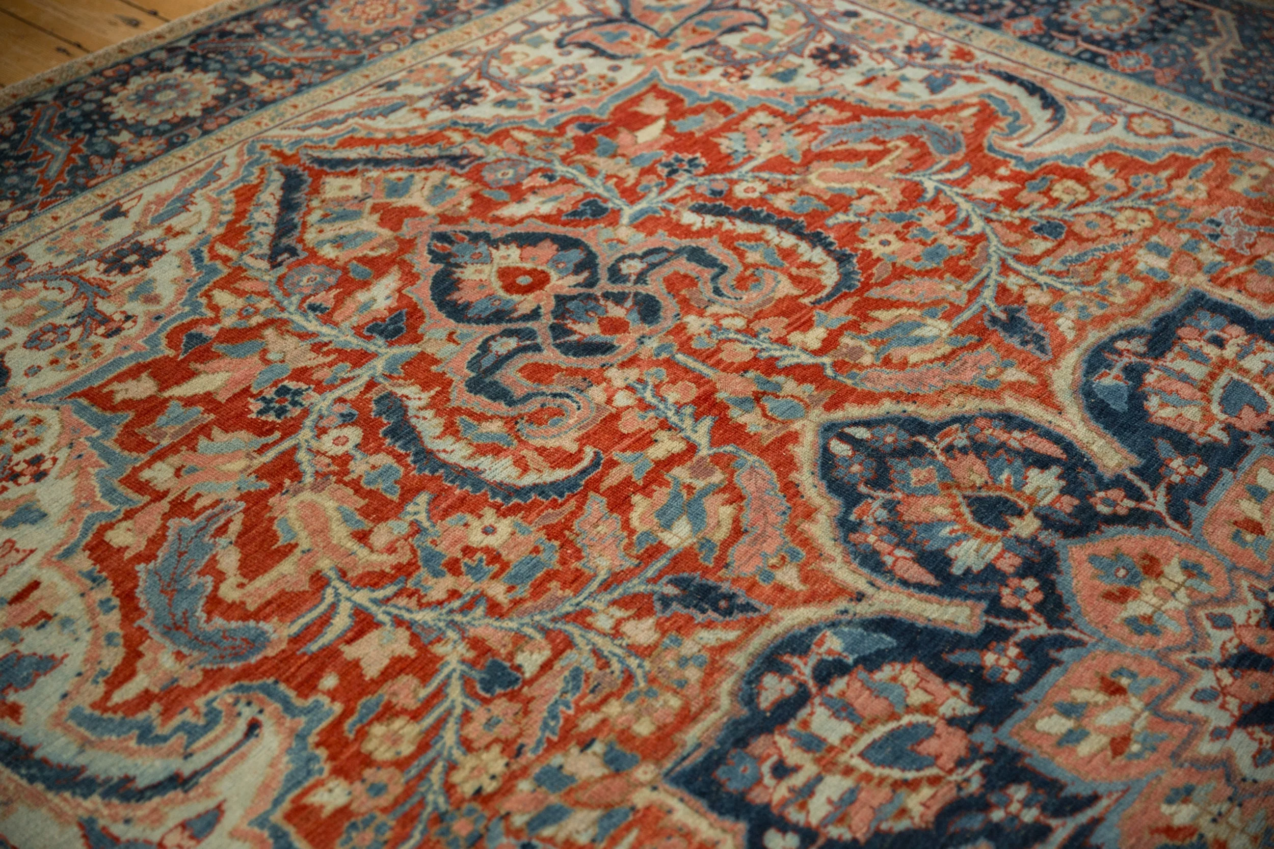 9x12 Vintage Distressed Ahar Carpet - Image 8