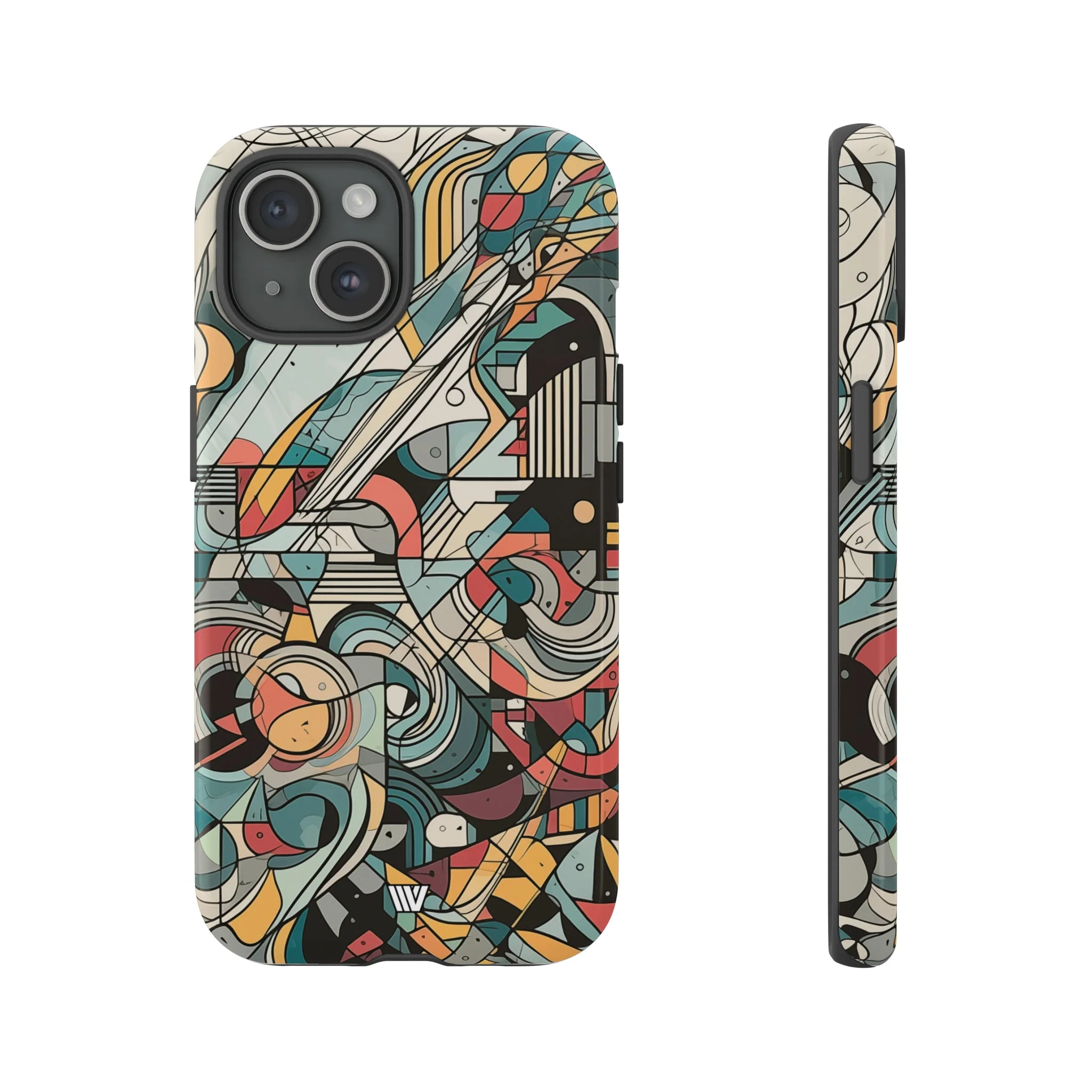 ABSTRACT DOODLE #2 | Tough Phone Case - Image 2
