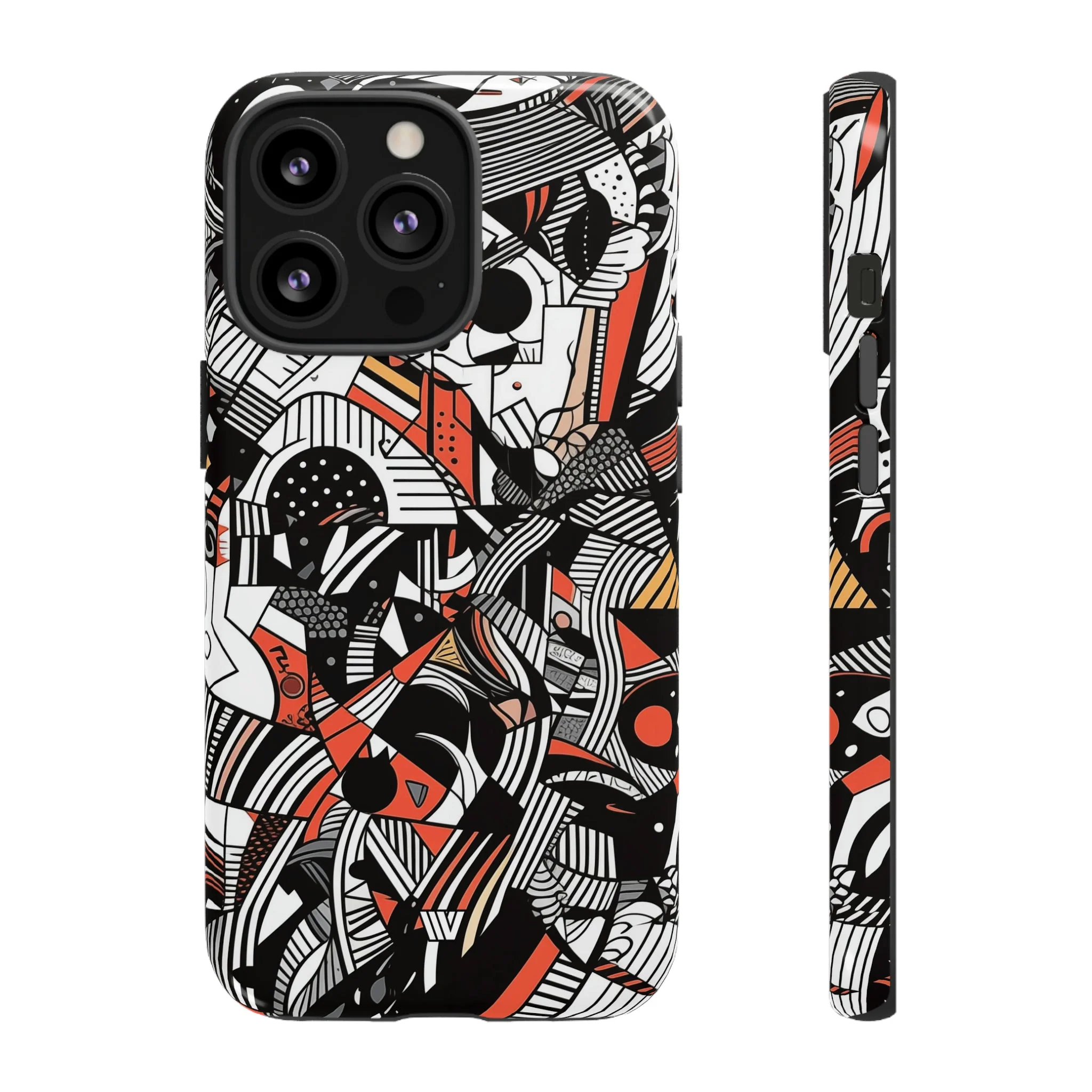 ABSTRACT DOODLE #3 | Tough Phone Case - Image 21