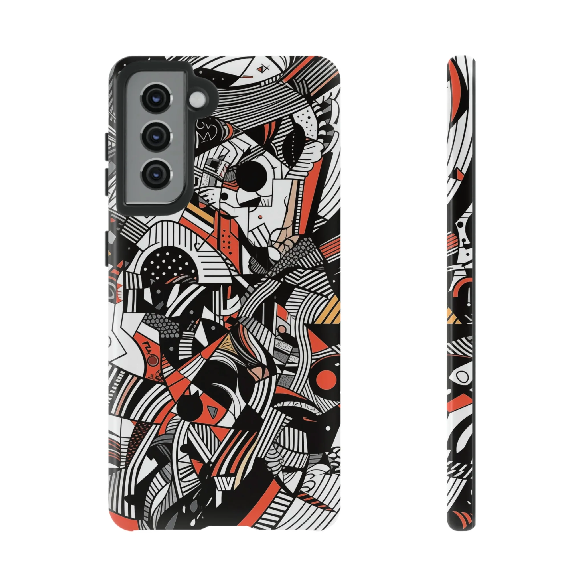 ABSTRACT DOODLE #3 | Tough Phone Case - Image 25