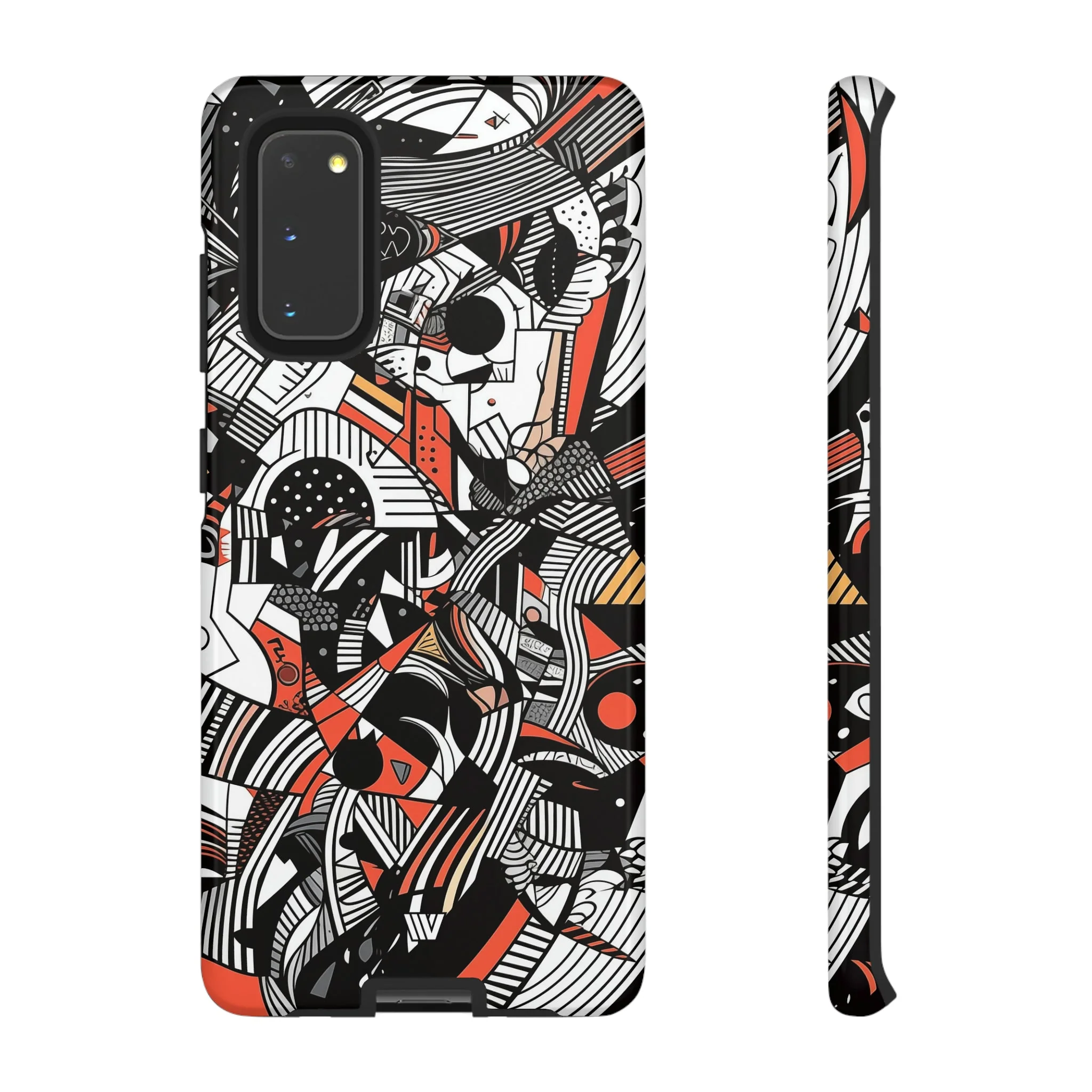ABSTRACT DOODLE #3 | Tough Phone Case - Image 3