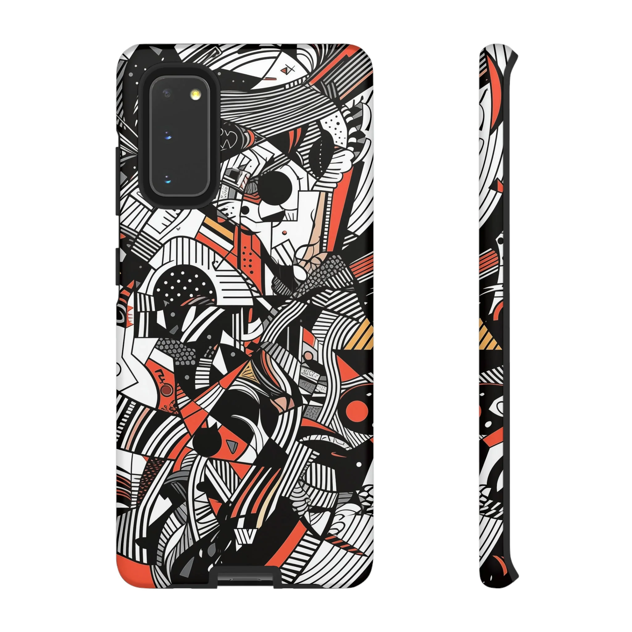 ABSTRACT DOODLE #3 | Tough Phone Case - Image 4
