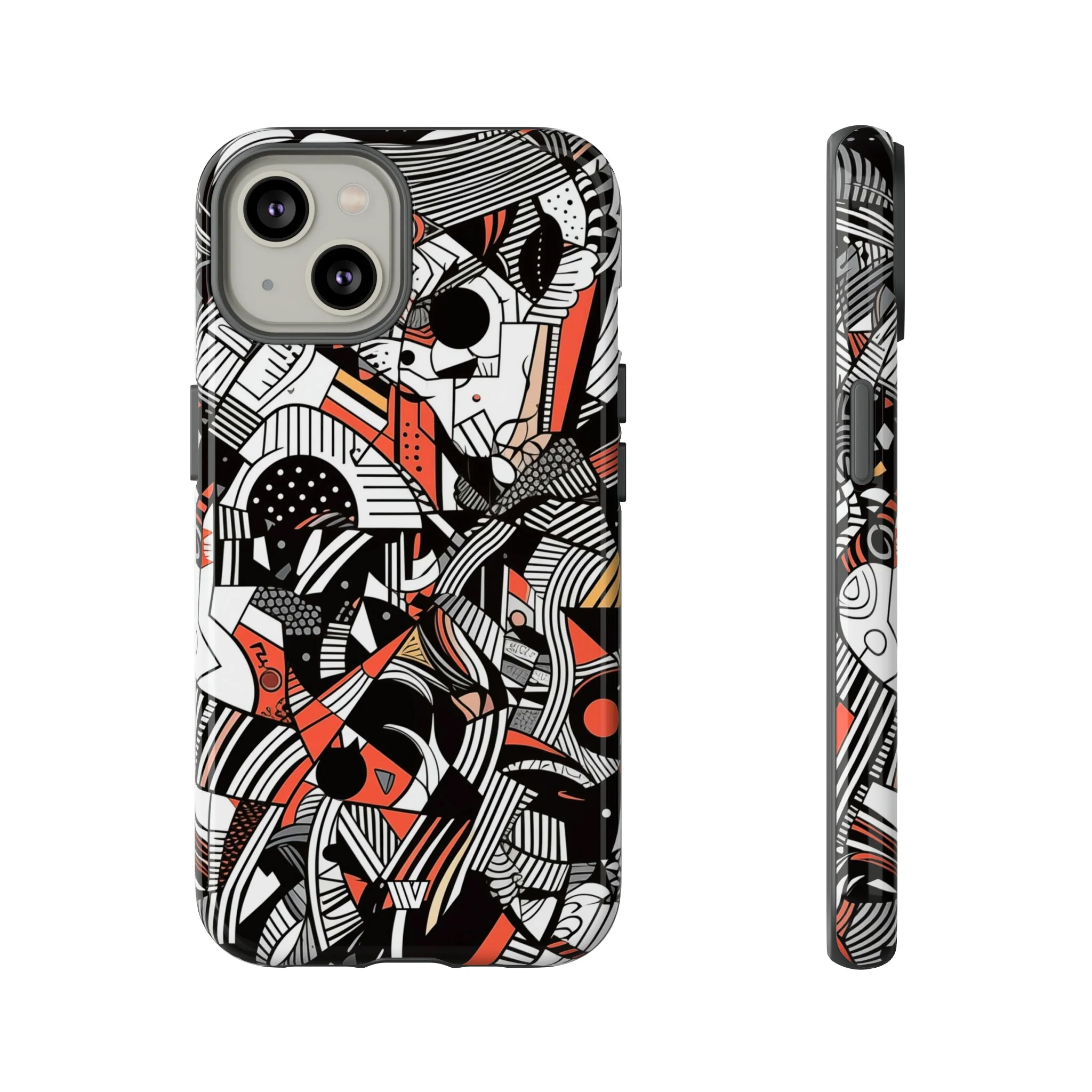 ABSTRACT DOODLE #3 | Tough Phone Case - Image 41