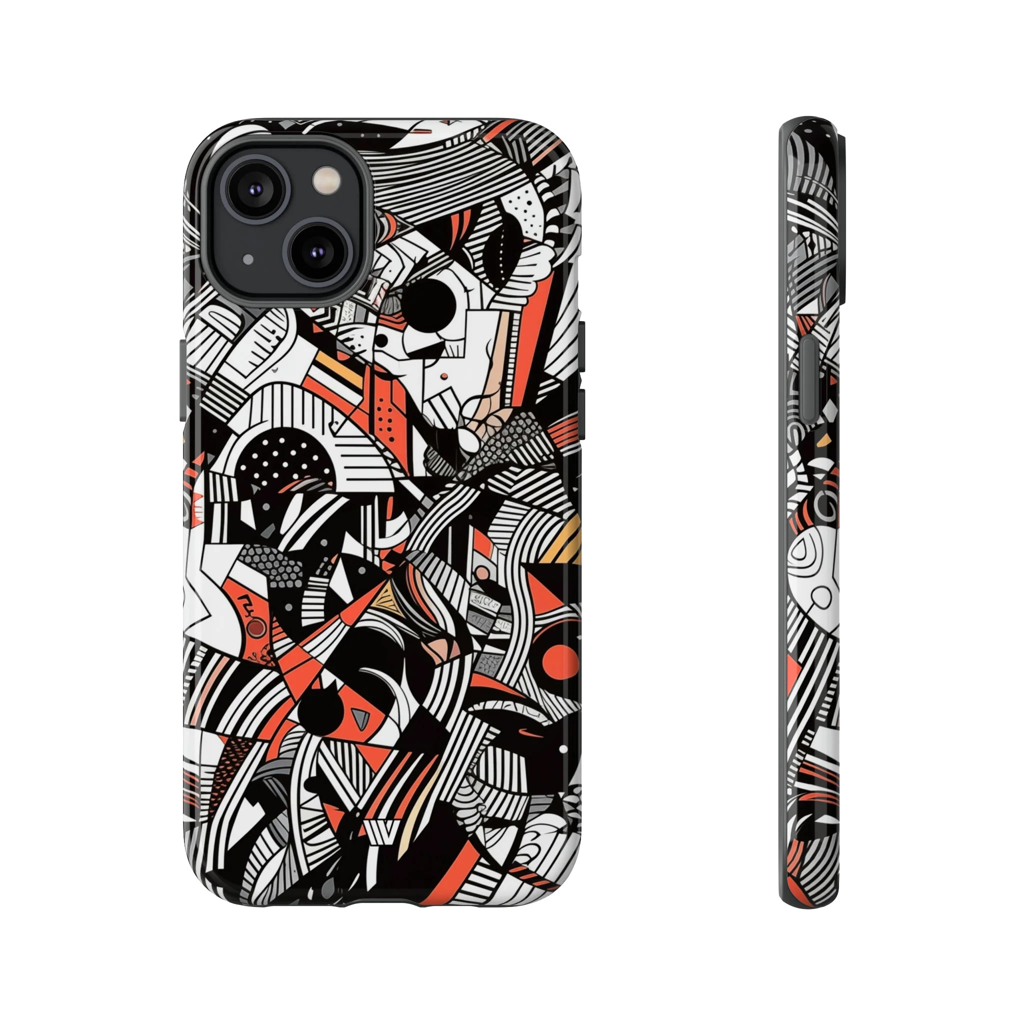 ABSTRACT DOODLE #3 | Tough Phone Case - Image 45