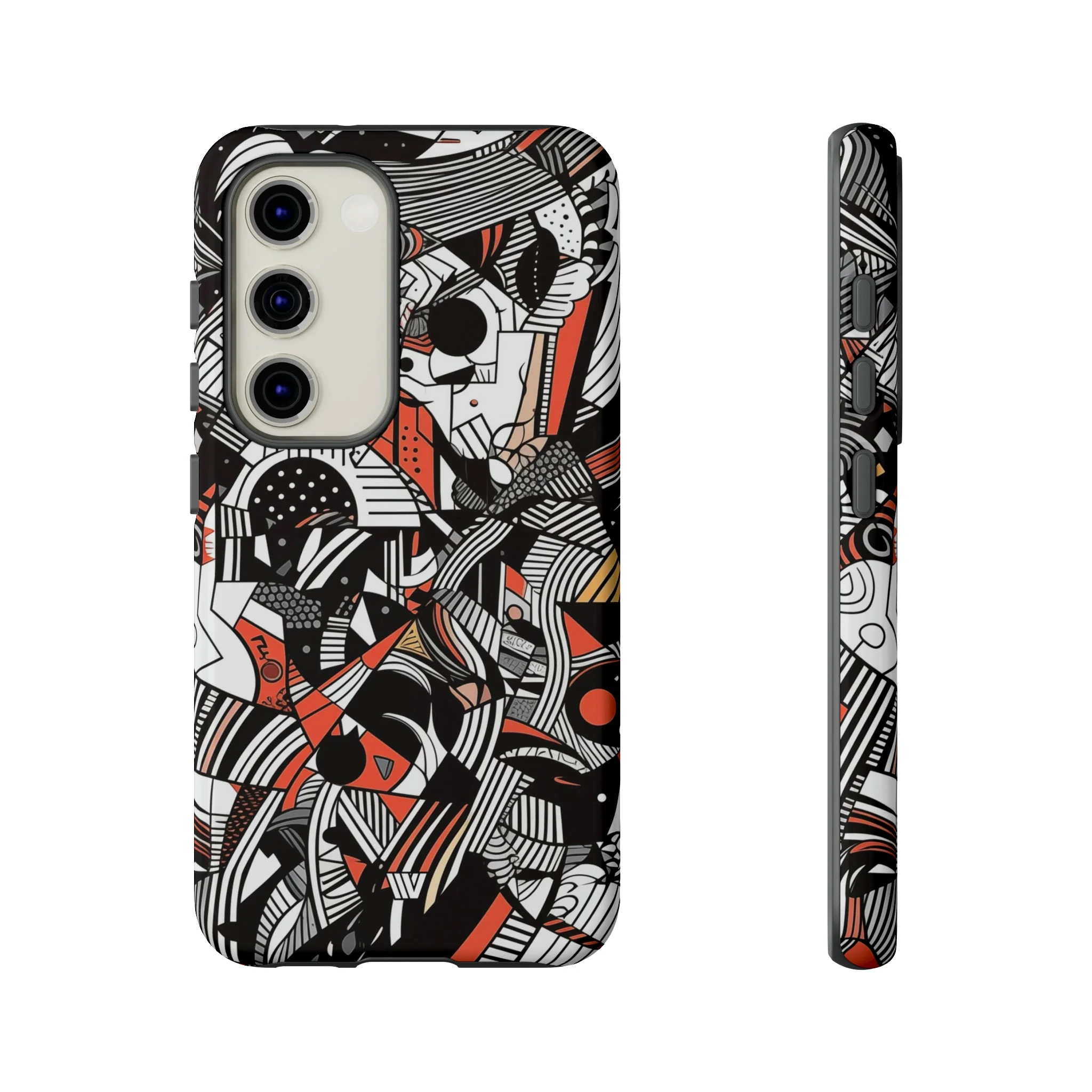 ABSTRACT DOODLE #3 | Tough Phone Case - Image 49