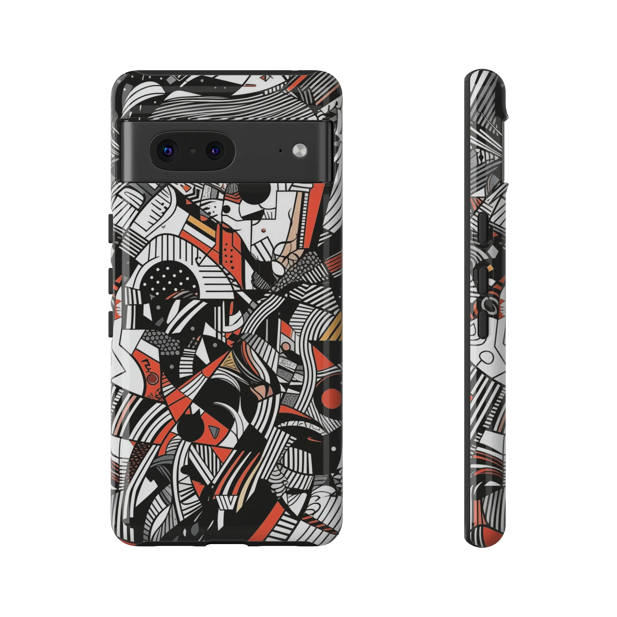 ABSTRACT DOODLE #3 | Tough Phone Case - Image 55